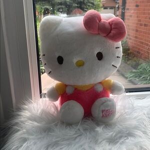 Hello Kitty Pink and White Stuffed Animal